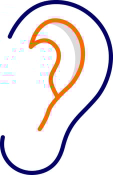 Ear Vector Icon
