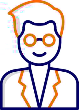 Scientist Vector Icon