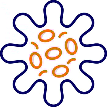 Rotavirus Vector Icon