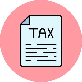 Tax Vector Icon