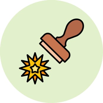 Stamp Vector Icon