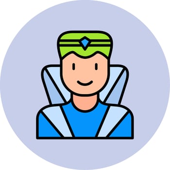 Superhero Vector Icon