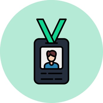 Id Card Vector Icon