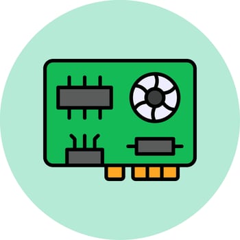 Motherboard Vector Icon