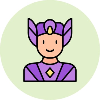 Superhero Vector Icon