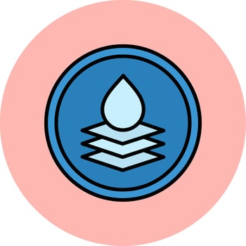 Water Resistant Vector Icon