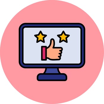 good review Vector Icon