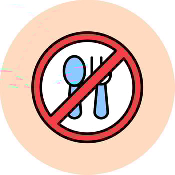 Fasting Vector Icon