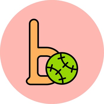 Small B Vector Icon