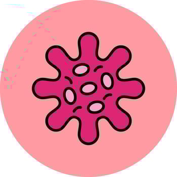 Rotavirus Vector Icon