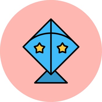 Kite Vector Icon