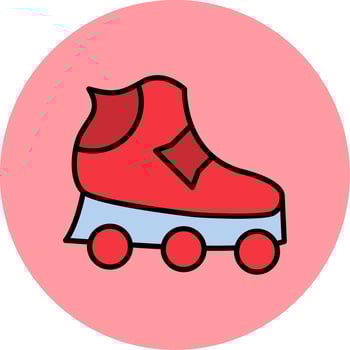 Roller Skate Vector Icon
