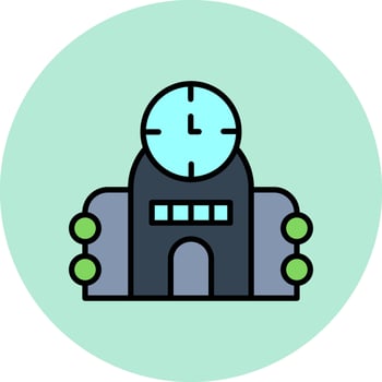 Time Machine Vector Icon