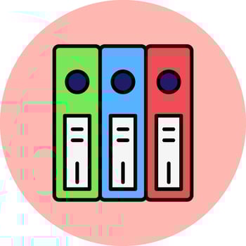 Binder Vector Icon