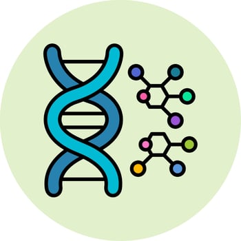 Gene Vector Icon