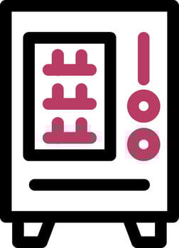 Line Two Color Design vector