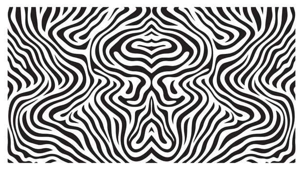Trendy zebra skin pattern background vector. Animal fur, vector background for Fabric design, wrapping paper, textile and wallpaper.