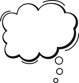 Speech bubble doodle hand drawn png