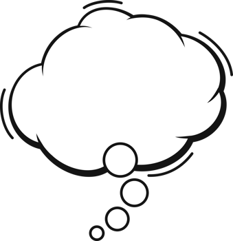 Speech bubble doodle hand drawn png