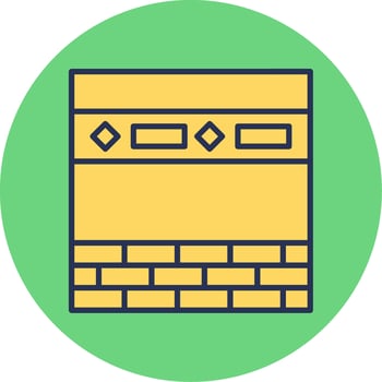 Kaaba Vector Icon