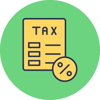 Tax Vector Icon