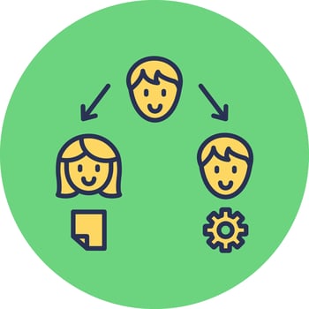 Distribution Vector Icon