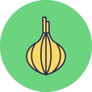 Onion Vector Icon