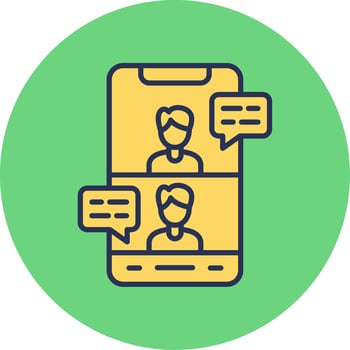 Teleconference Vector Icon