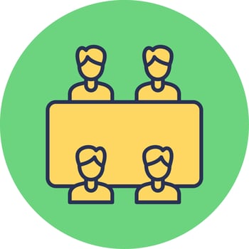Meeting Vector Icon