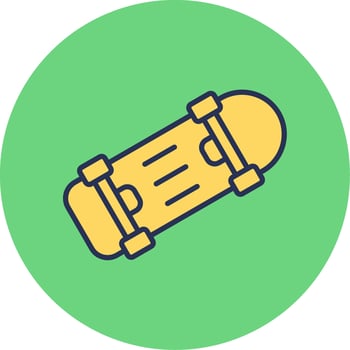 Skateboard Vector Icon