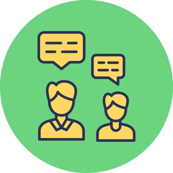 Talk Vector Icon