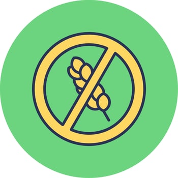 Gluten Vector Icon