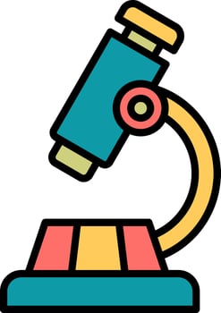 Microscope Vector Icon