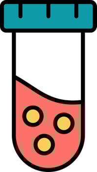 Test Tube Vector Icon