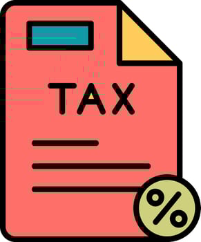 Tax Vector Icon