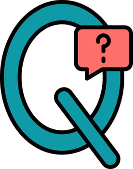 Capital Q Vector Icon