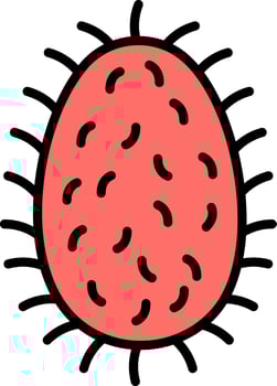 Rabies Lyssavirus Vector Icon