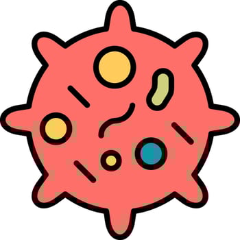 Virus Vector Icon