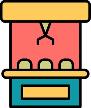 Claw Machine Vector Icon