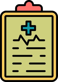 Medical Report Vector Icon