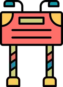 Billboard Vector Icon