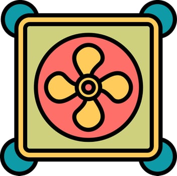 Fan Vector Icon