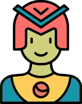 Superhero Vector Icon
