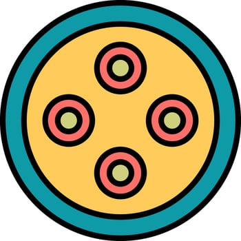 Plasmodium Falciparum Vector Icon