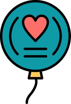 Balloon Vector Icon