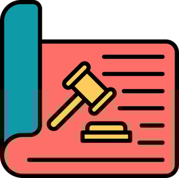 Gavel Vector Icon