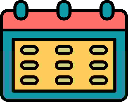 Calendar Vector Icon