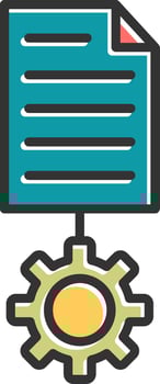 Text Vector Icon