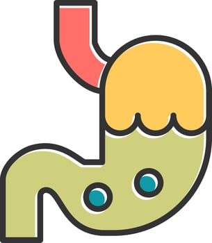 Stomachache Vector Icon