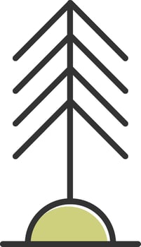 Pine Tree Vector Icon